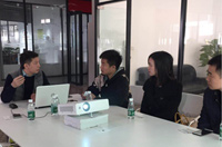 热烈欢迎广东恒大集团总公司团队到印象互动进行考察